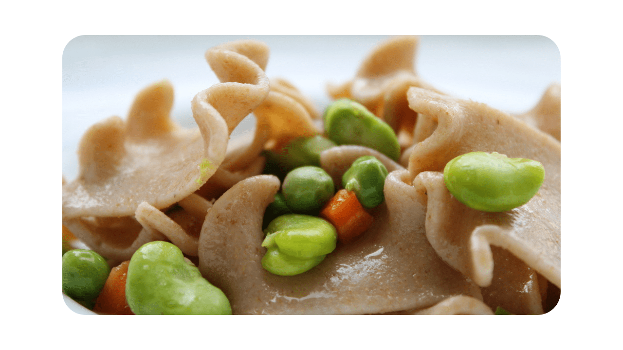 #069 – Stracci toscani, légumes au bouillon de parmesan