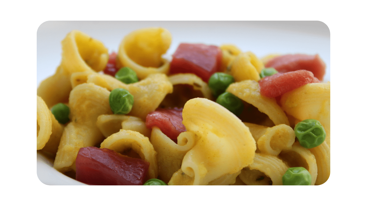 #072 – Torchietti, thon rouge, crème de fenouil, petits pois, cumin & curcuma