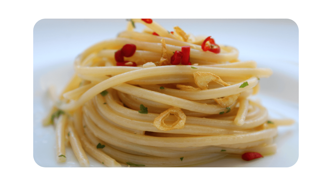 #088 – Spaghetti, ail, huile d’olive & piment