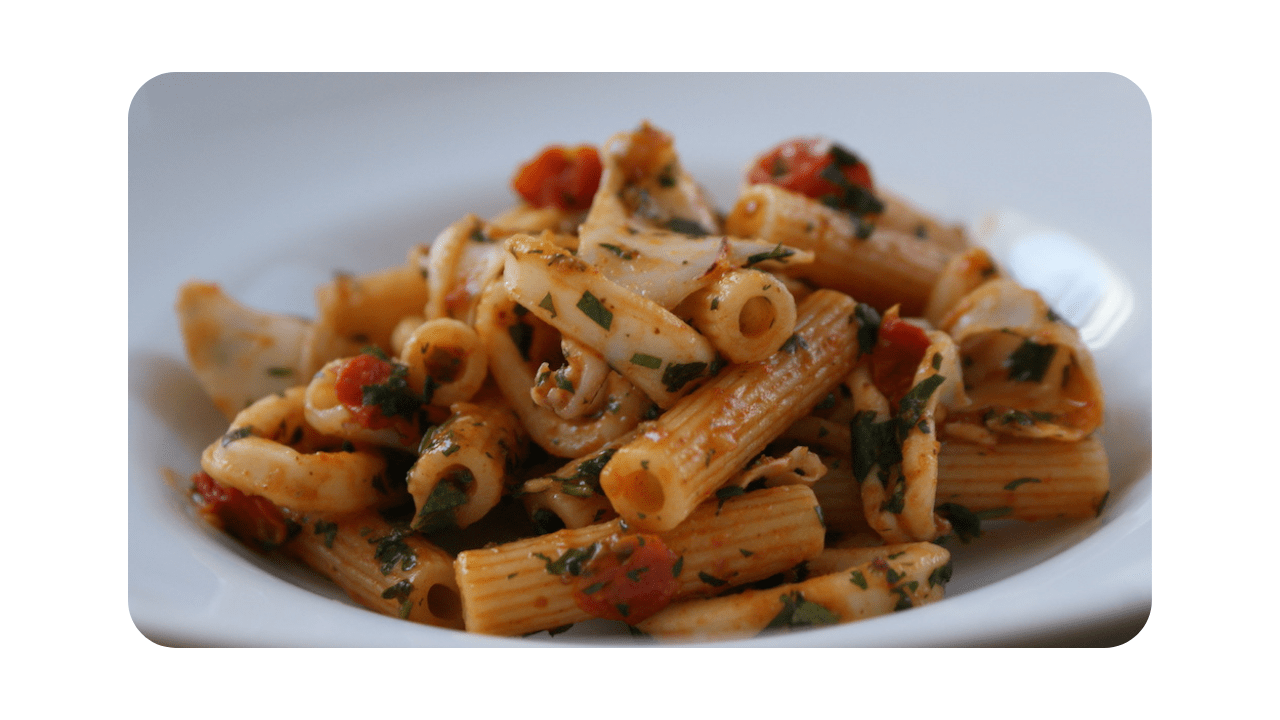 #089 – Maccheroni, sauce aux calamars