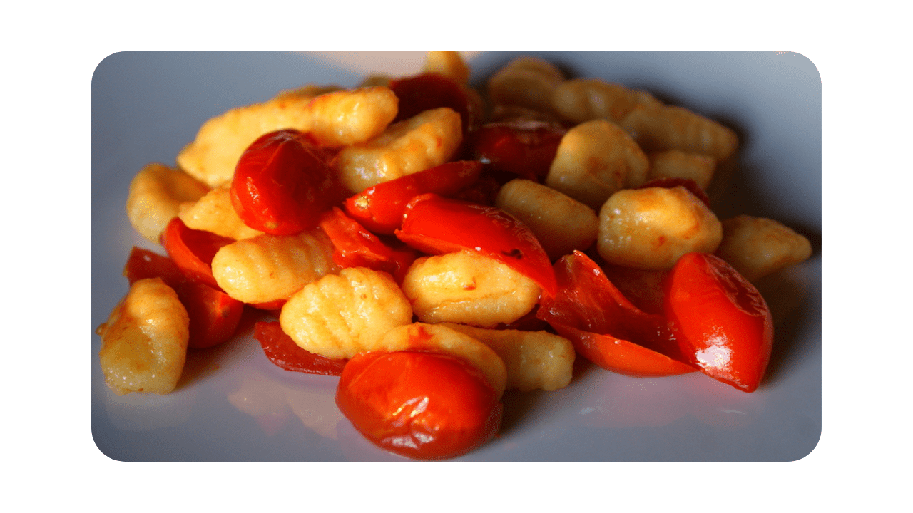#090 – Gnocchi au jus de tomates
