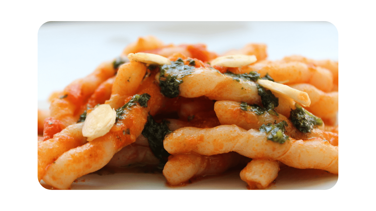 #095 – Busiate au pesto rouge