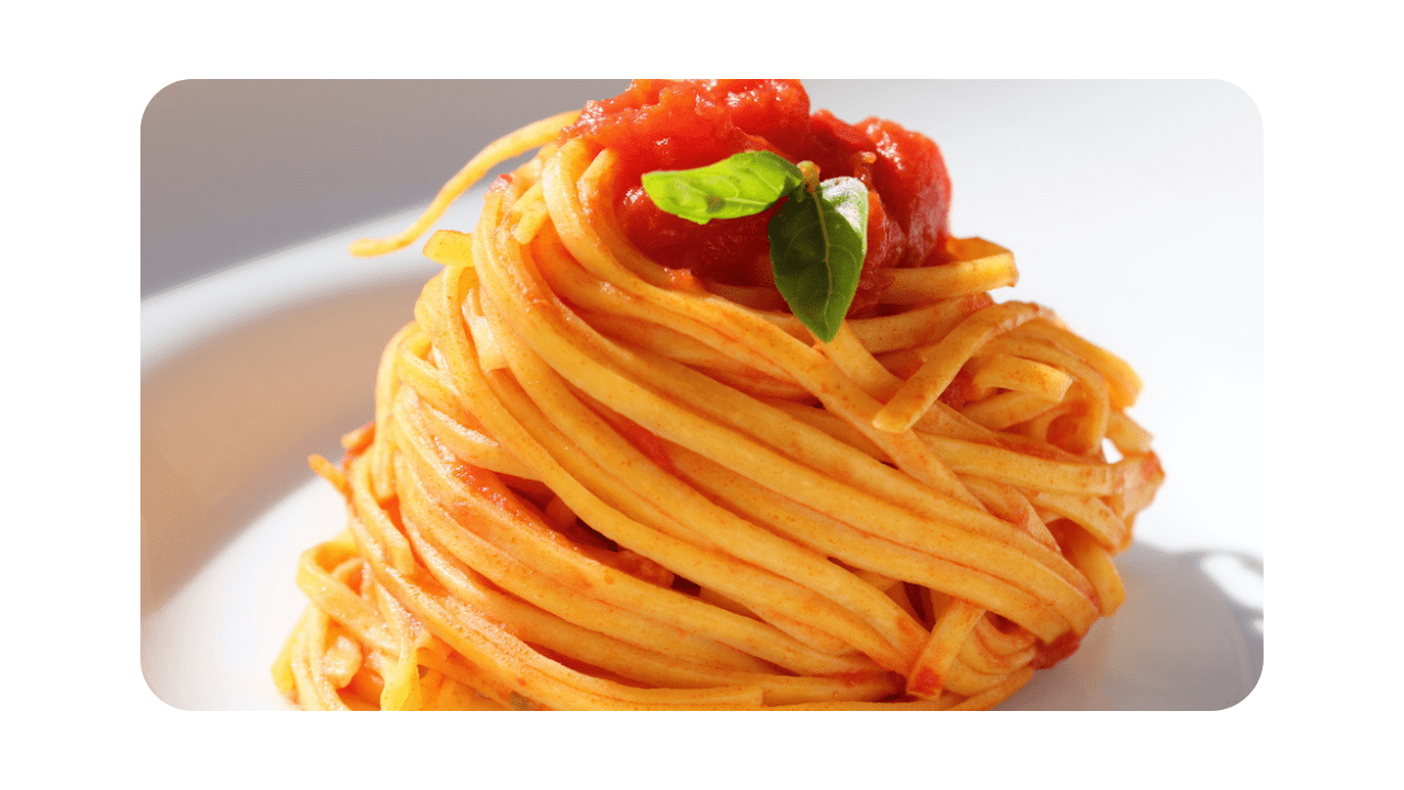 #099 – Tagliolini, tomates & basilic