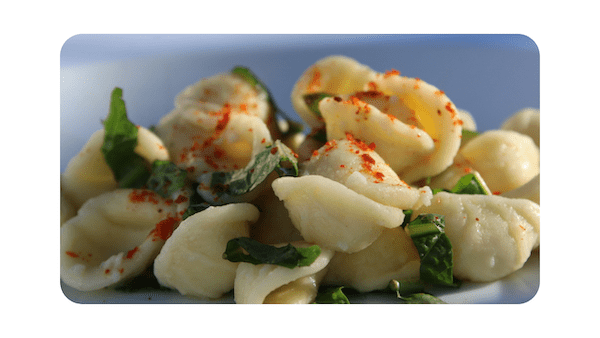 #146 – Orecchiette aux pousses de navets (cime di rapa)