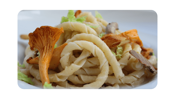#213 – Fusilli, palombe farcie aux girolles