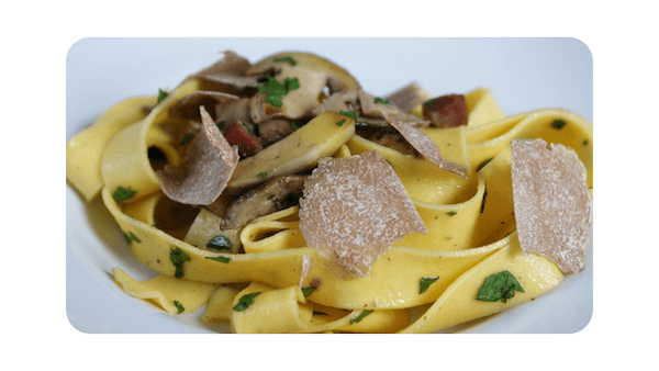 #214 – Pappardelle, truffes blanches & cèpes