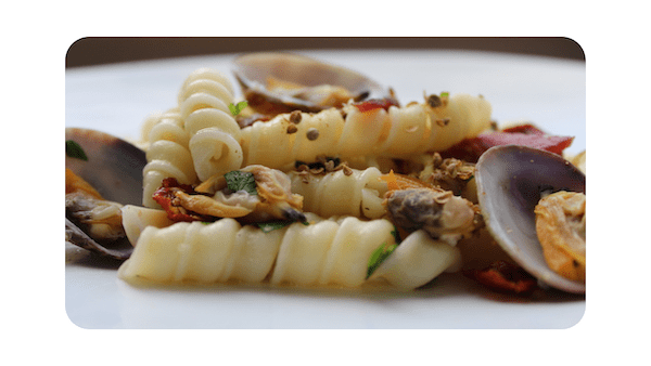 #216 – Cannolicchi, palourdes, bellota, coriandre