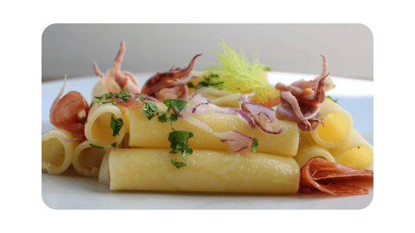 #220 – Zita tagliata, calamars, lomo & fenouil