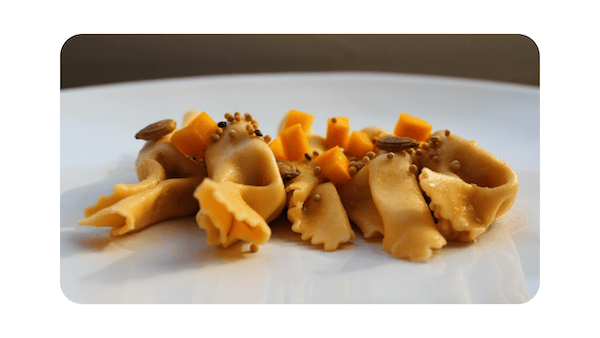 #228 – Caramelle, courges, anchois, mandarine, coriandre & pistaches